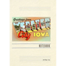 Vintage Lined Notebook Greetings from Webster City