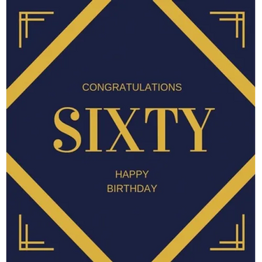 Happy 60th Birthday Guest Book (Hardcover): Happy 60th Birthday Guest book, party and birthday celebrations decor, memory book, 60th birthday, happy b