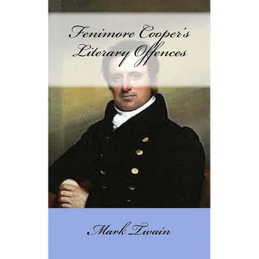 Fenimore Cooper's Literary Offences