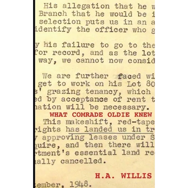 What Comrade Oldie Knew