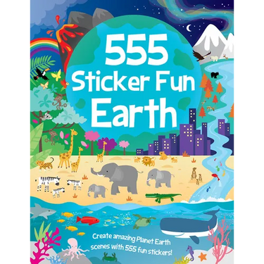 555 Sticker Fun - Earth