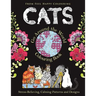 Cats Go Around the World Colouring Book: Fun Cat Coloring Book for Adults and Kids 10+ for Relaxation and Stress-Relief