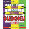Adult puzzles. Big Samurai and Calcudoku 9x9 Sudoku. Medium - hard levels.: Very large font.