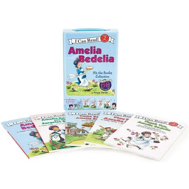 Amelia Bedelia 5-Book I Can Read Box Set #1: Amelia Bedelia Hit the Books