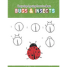 Easy step-by-step How to Draw Insects and Bugs: Fun for boys and girls, Draw caterpillar, moth, grasshopper, ladybug and many more animals!