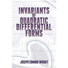 Invariants of Quadratic Differential Forms