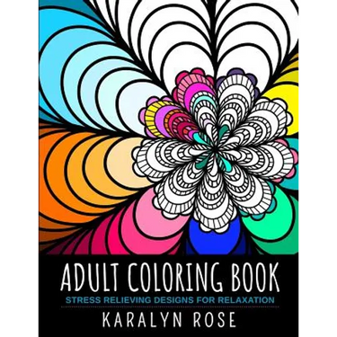 Adult Coloring Book: Stress Relieving Designs for Relaxation