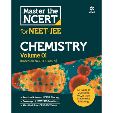Master the NCERT for NEET and JEE Chemistry Vol 1