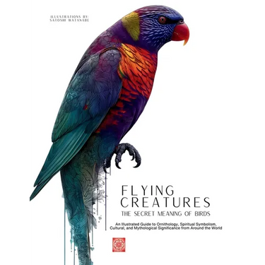 Flying Creatures: An Illustrated Guide to Ornithology, Spiritual Symbolism, Cultural, and Mythological Significance from Around the World.
