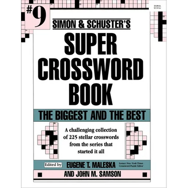Simon & Schuster's Super Crossword Book