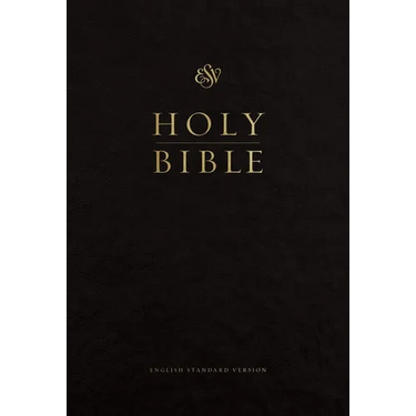 ESV Pew and Worship Bible, Large Print (Black)