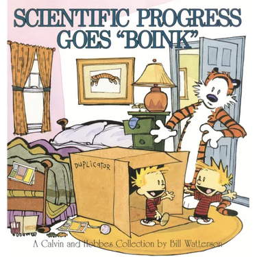 Scientific Progress Goes Boink