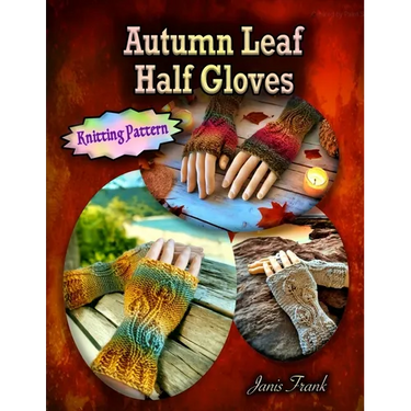 Autumn Leaf Half Gloves