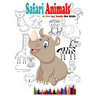Safari Animals coloring book for kids: African Animals Clipart Safari Animals coloring book for little kids ages 2-3-4-5
