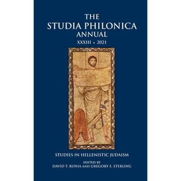 The Studia Philonica Annual XXXIII, 2021: Studies in Hellenistic Judaism