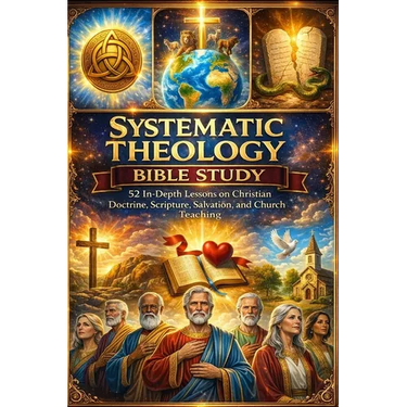 Systematic Theology Bible Study: 52 In-Depth Lessons on Christian Doctrine, Scripture, Salvation, and Church Teaching