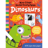 Wipe-Clean Sticker Funny Faces Dinosaurs