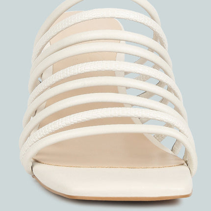 fairleigh strappy slip on sandals by London Rag