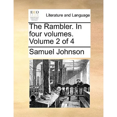 The Rambler. in Four Volumes. Volume 2 of 4