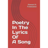 Poetry in the lyrics of a song