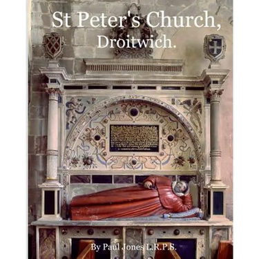 St Peter's Church, Droitwich.: Black and White Budget Edition.