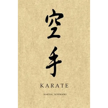 Martial Notebooks KARATE: Parchment-looking Cover 6 x 9