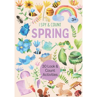 I Spy & Count: Spring: Look and Count Activity Book for Kids, Spring Ispy Interactive Book