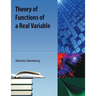 Theory of Functions of a Real Variable