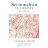 Sectionalism in Virginia from 1776 to 1861