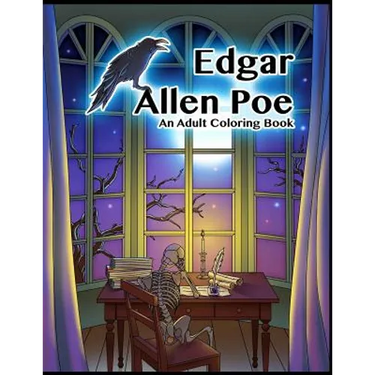 Edgar Allen Poe - An Adult Coloring Book