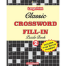 Classic CROSSWORD FILL-IN Puzzle Book; Vol.2