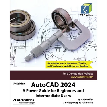 AutoCAD 2024: A Power Guide for Beginners and Intermediate Users