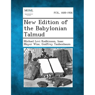 New Edition of the Babylonian Talmud