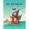 Get the pirates: Coloring book for adults