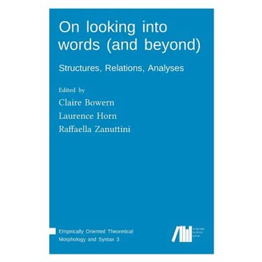 On looking into words (and beyond)
