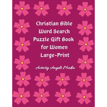 Christian Bible Word Search Puzzle Gift Book for Women Large Print: Bible Word Search Puzzles Book Gift for Mothers (Moms, Seniors, Grandmothers & Gir