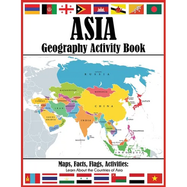 Asia Geography Activity Book