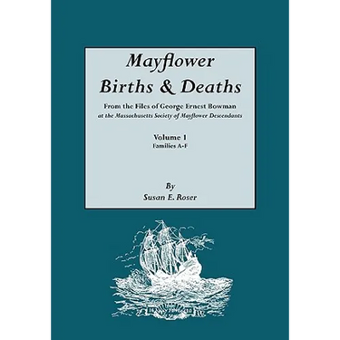 Mayflower Births & Deaths, from the Files of George Ernest Bowman at the Massachusetts Society of Mayflower Descendants. Volume I, Families A-F. Index