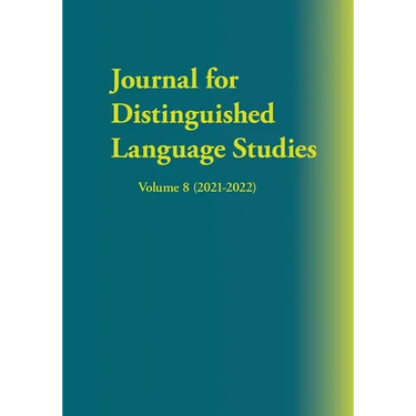 Journal for Distinguished Language Studies Volume 8 (2021-2022)