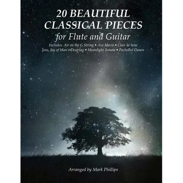 20 Beautiful Classical Pieces for Flute and Guitar