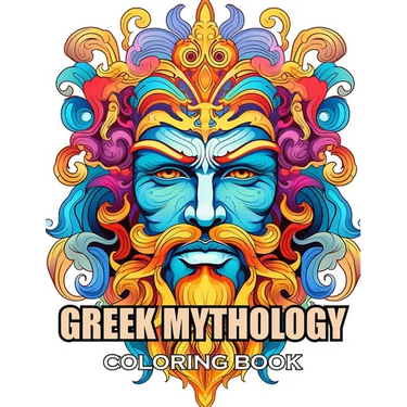 Greek Mythology Coloring Book: 100+ Exciting and Adorable Illustrations for All Ages