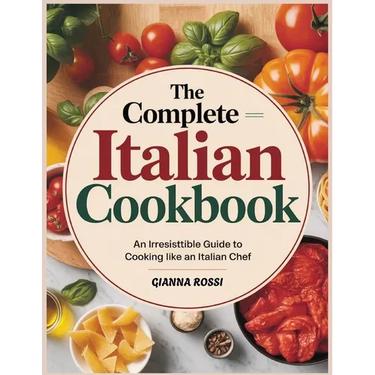 The Complete Italian Cookbook: An Irresistible Guide to Cooking Like an Italian Chef
