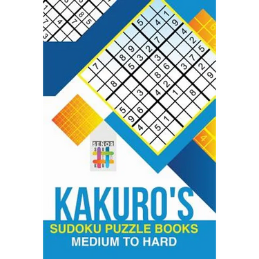 Kakuro's Sudoku Puzzle Books Medium to Hard