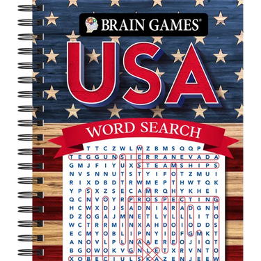 Brain Games - USA Word Search (#7)