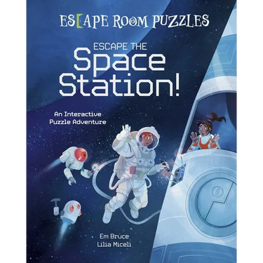 Escape Room Puzzles: Escape the Space Station!: An Interactive Puzzle Adventure