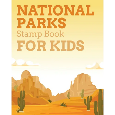 National Parks Stamp Book For Kids: Outdoor Adventure Travel Journal Passport Stamps Log Activity Book