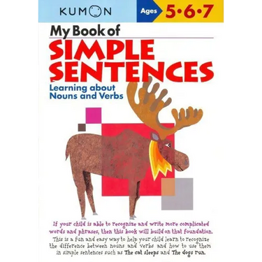 Kumon My Book of Simple Sentences