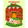 Christmas Dogs Coloring Book 1