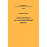 Locally Convex Spaces and Linear Partial Differential Equations