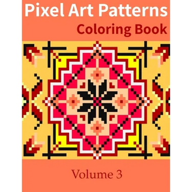 Pixel Art Patterns Coloring Book 3